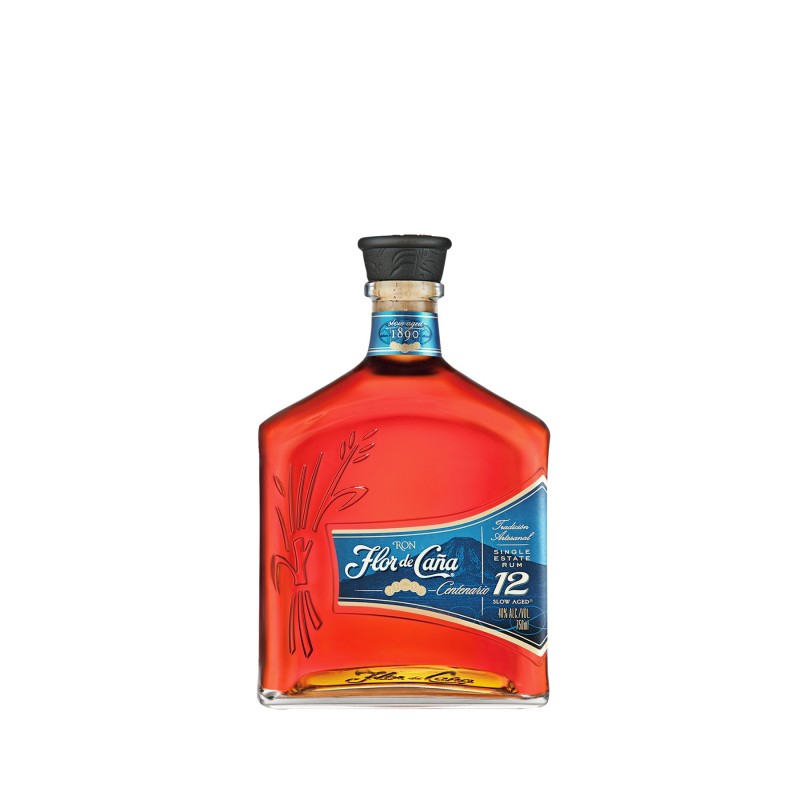 FLOR DE CAÑA CENTENARIO 12 AÑOS X 750