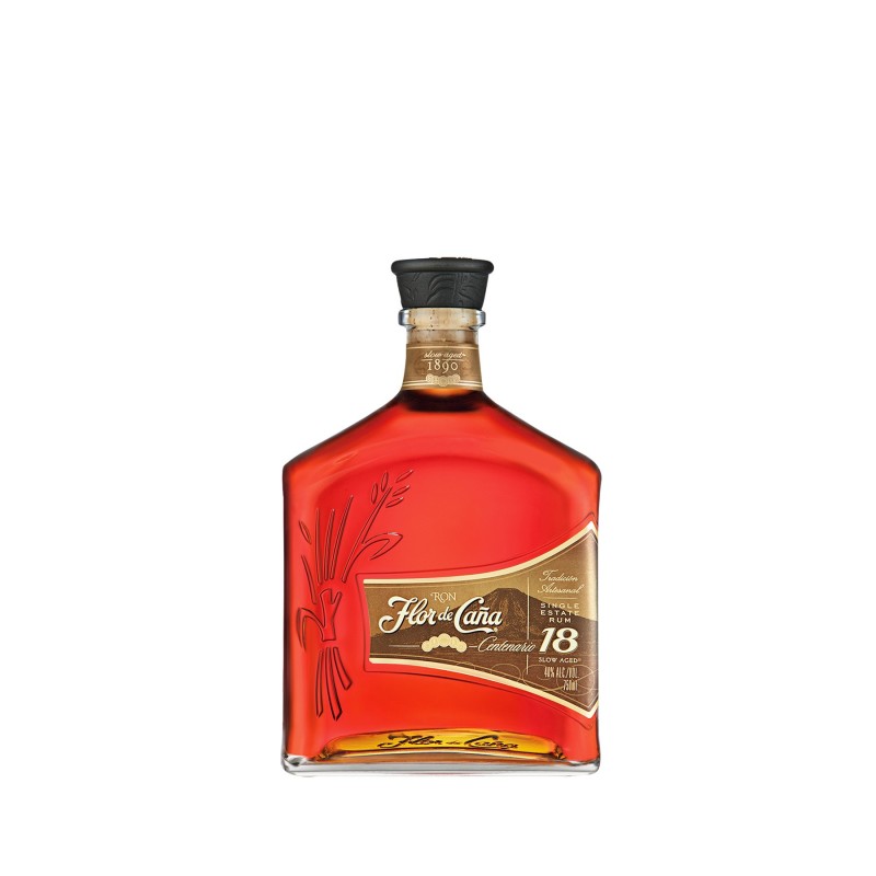 FLOR DE CAÑA CENTENARIO 18 AÑOS X 750