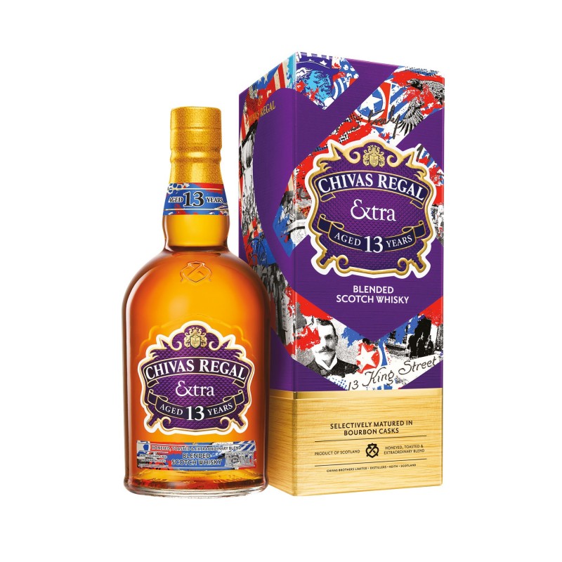 CHIVAS REGAL BOURBON EXTRA 13 AÑOS  X 700 ML