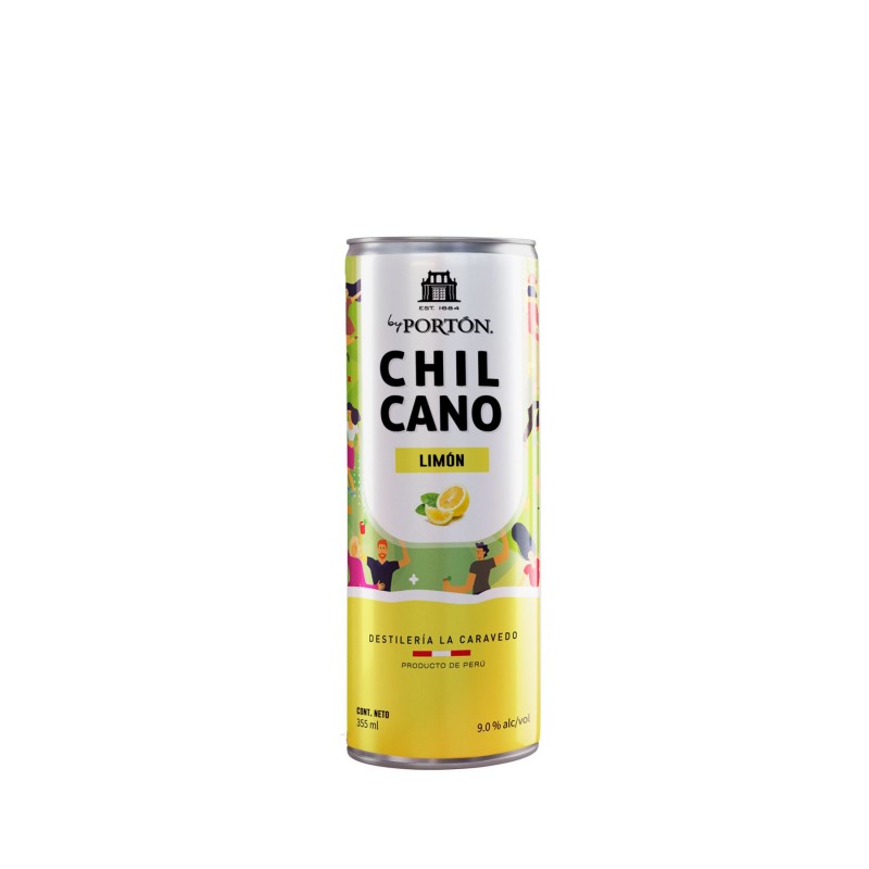 RTD PORTON CHILCANO LIMON LATA X 355 ML