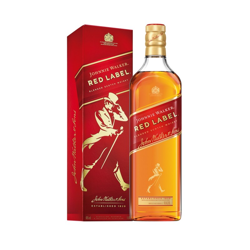 JOHNNIE WALKER RED LABEL x 750