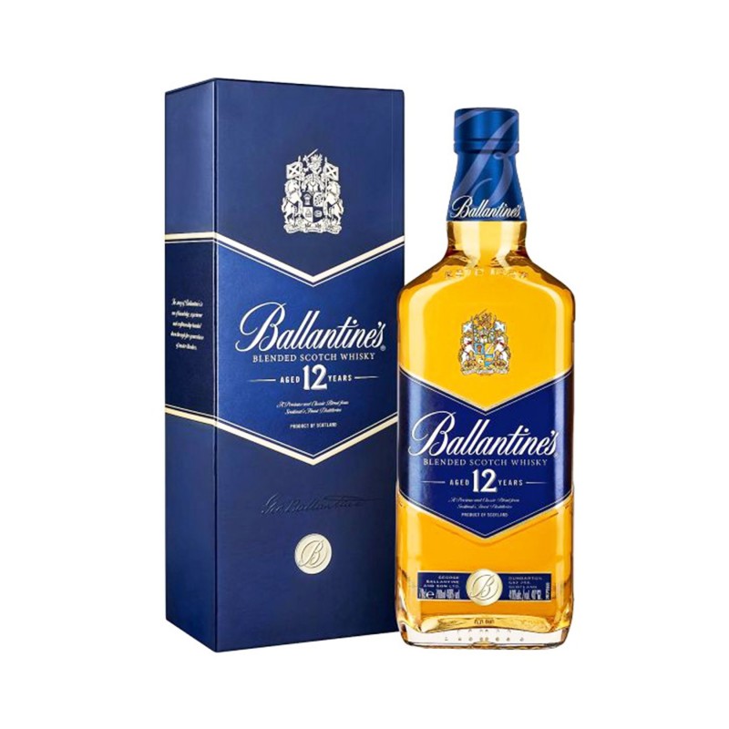 BALLANTINES 12 AÑOS x 700