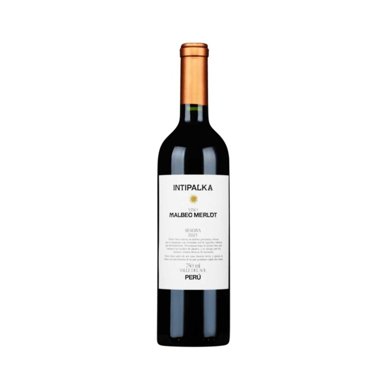 INTIPALKA RESERVA MALBEC - MERLOT X 750